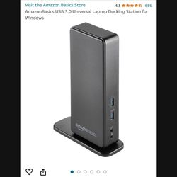 AmazonBasics Laptop Docking Station