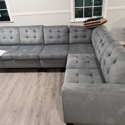 Grey Sectional Couch