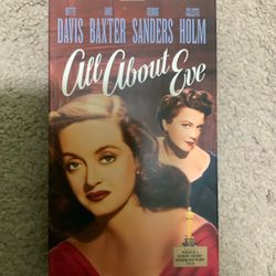 All About Eve – Millennium Collection VHS – Bette Davis Classic