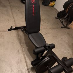 Marcy Adjustable With Leg Attachment 