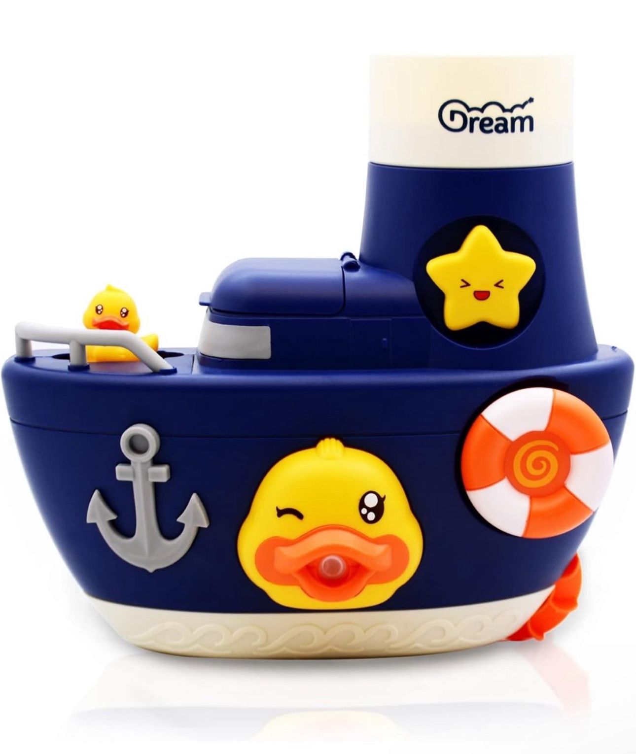 Duck Ship Submarine Bath Toy, Bathtub Toys Bathroom Shower Swimming Pool Outdoor Water Toy