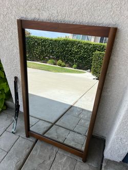 Authentic 1960s Mid-Century Modern Ward Furniture Mirror