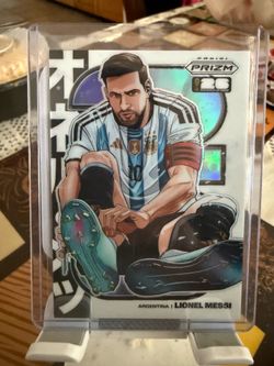 Panini Prizm FIFA World Cup 2026 Lionel Messi Card