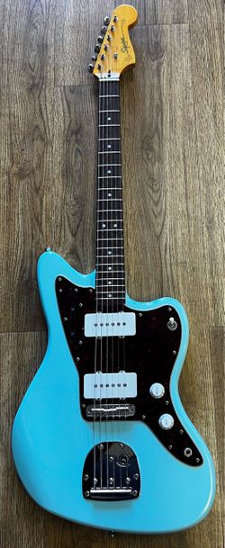 Fender Squier Classic Vibe 60’s Jazzmaster Electric Guitar Daphne Blue
