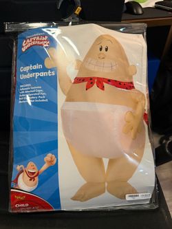 Captain Underpants Inflatable Kids Costume