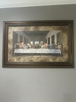 Cuadro De Ultima Sena. Usado. En Buenas Condiciones.