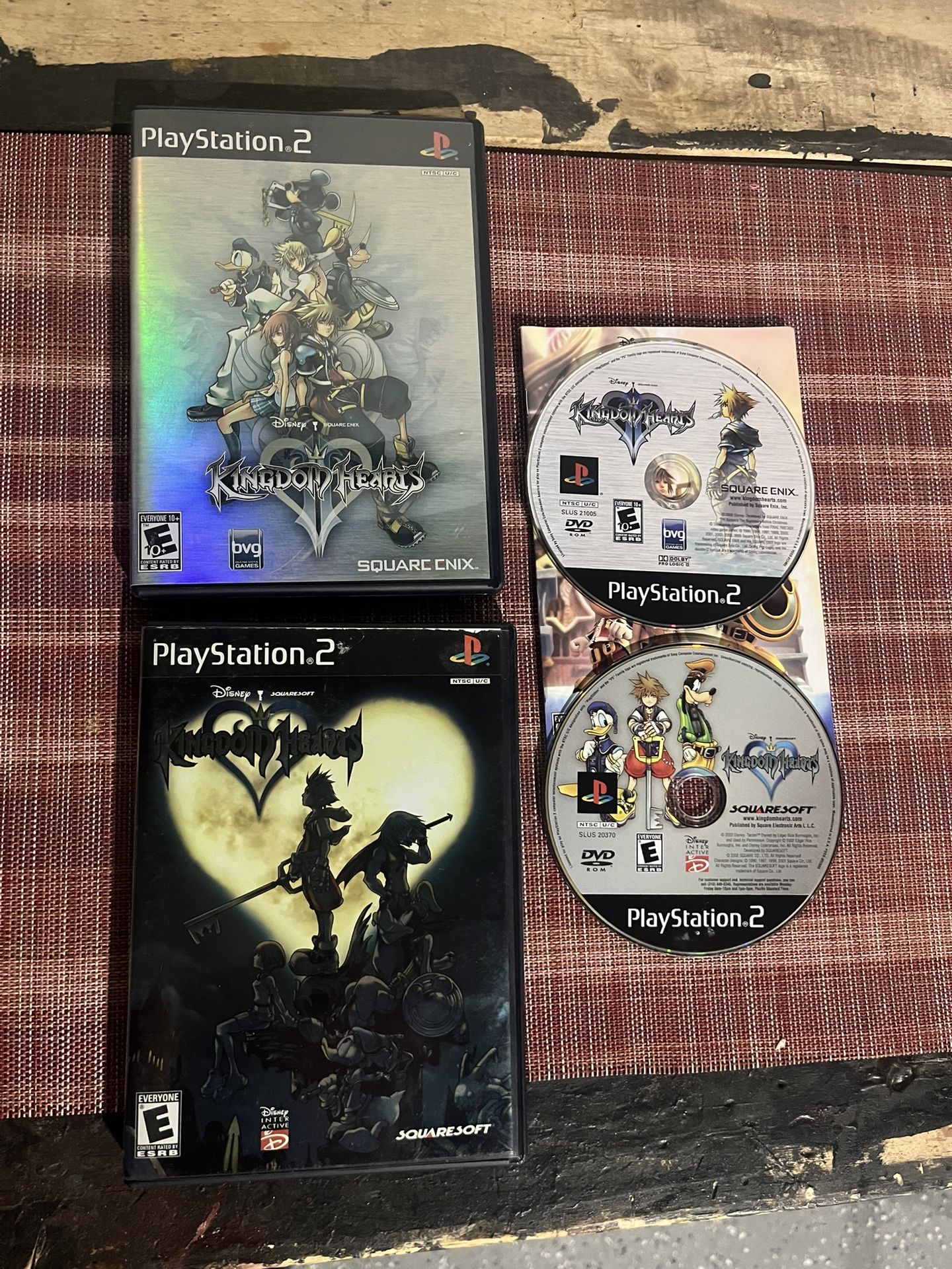Kingdom Hearts 1 & 2 For PlayStation 2