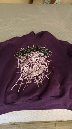 sp5der purple hoodie