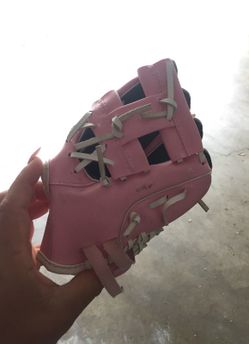 Toddler girls pink glove