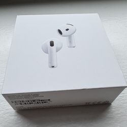 Unopened, Brand New: Apple AirPods 4 (with Active Noise Cancellation)