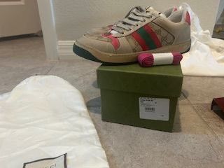 Gucci Distressed Sneakers