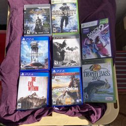 Video Games Five Dollars Each