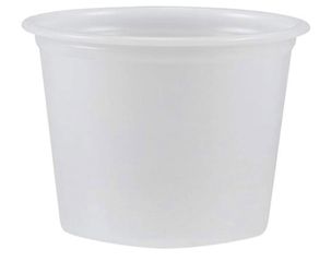 Solo Polystyrene Portion Cups, 1-ounce Medicine Souffle Cups, Translucent, Carton of 2,500