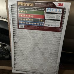 Filtrete Air Filters 20 x 30 x 1