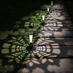 Solar Pathway Lights 4 Pack, Solar Lights Outdoor Waterproof