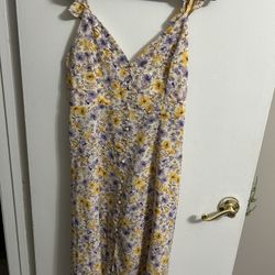 Long Foral Dress 