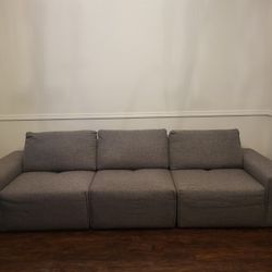 Gorgeous Grey Extending Couch