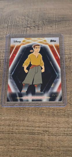 Jim Hawkins No. 5/10 2026 Disney Neon Card