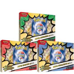 $200  ascending heroes mega ex collection box  available