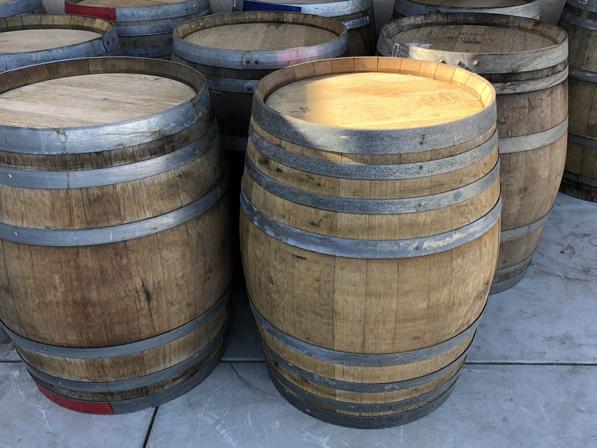 Oak Wine Barrels