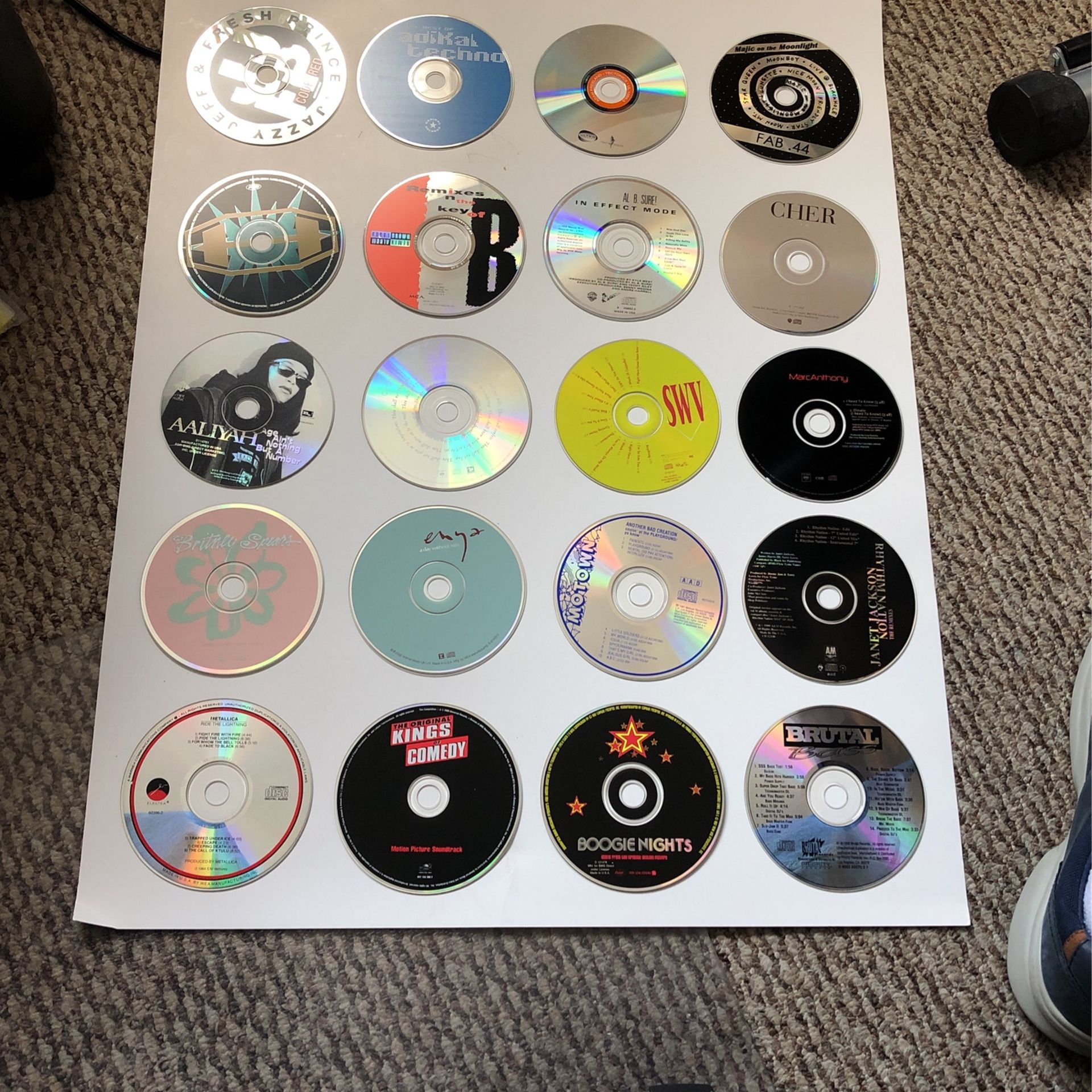 Various music CDs