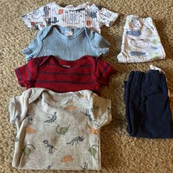 Baby Boys’ 6-9 Months Summer Clothing Bundle