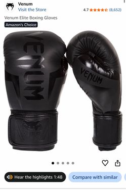 Venum Elite Boxing Gloves