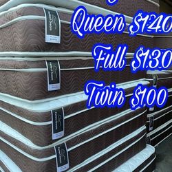 New Queen Pillow Top 
