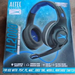 ALETC Lansing Surrounded Sound Gaming Headset