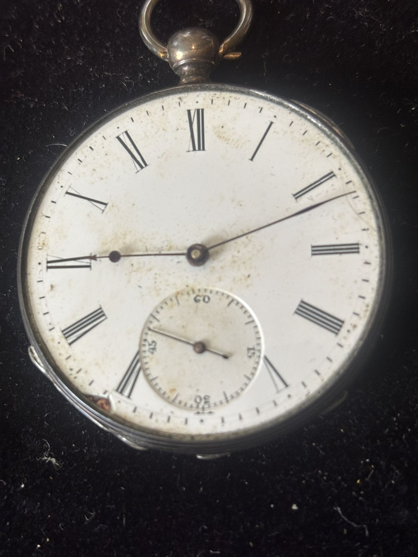 Silver Antique Pocket Watch