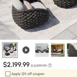 Patio Set Brand New 50% Percent Of The Retail