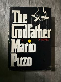 The Godfather by Mario Puzo A Novel Book - Book Club Edition