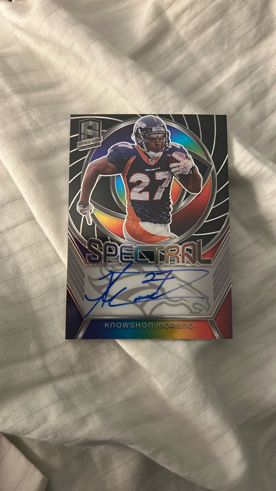 2024 Panini Knowshon Moreno Spectral Auto /149