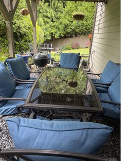 Hampton Bay Outdoor Patio Dining Set