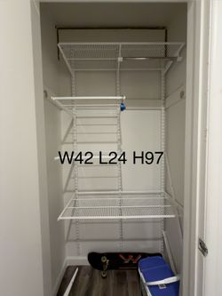 Container Store Elfa Closet Storage