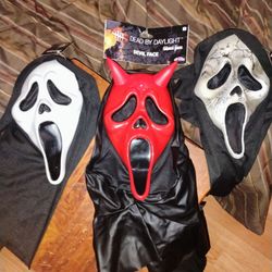Ghost Face from Scream franchise masks