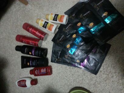 Huge lot of hair care and body wash