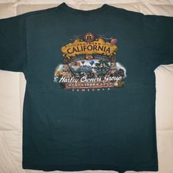 1999 Southern California State Harley Davidson Rally T-Shirt size XL