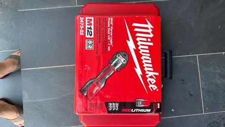 Milwaukee 2473-22 M12 Forcelogic Force Logic Propress Pro Press Tool 1/2”-1” Kit 2473-22