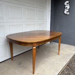 MCM French Louis XV-Style Extension Dining Table •FREE DELIVERY•