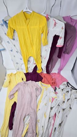 KYTE BABY VGUC long sleeve zipper romper