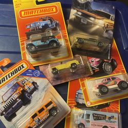 Hotwheels/Matchbox Lot Of Six
