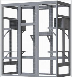 67Inch Catio Outdoor Cat Enclosur