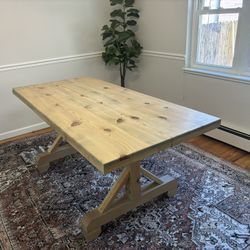 Custom Wood Table 