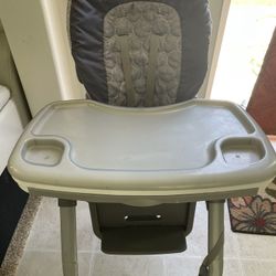 Ingenuity SmartServe 4-in-1 High Chair with Swing Out Tray 