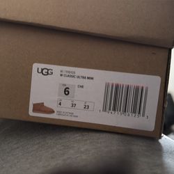 Brand new never worn uggs size 6