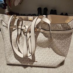 Emilia Large Logo Tote Bag