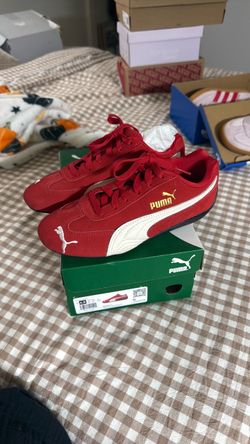 Red speedcats junior size 4.5/womens 6