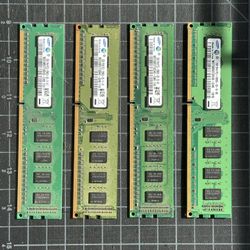 Samsung 2GB desktop computer memory modules (RAM)