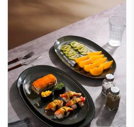 Platos ovalados para servir